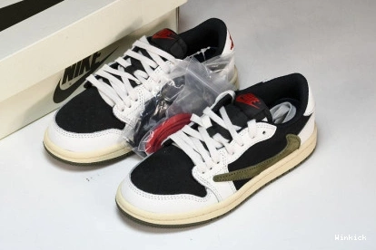 'OLIVE' SCOTT LOW AIR (Kids!) OG TRAVIS PS 1 JORDAN X DZ5909-106 0917